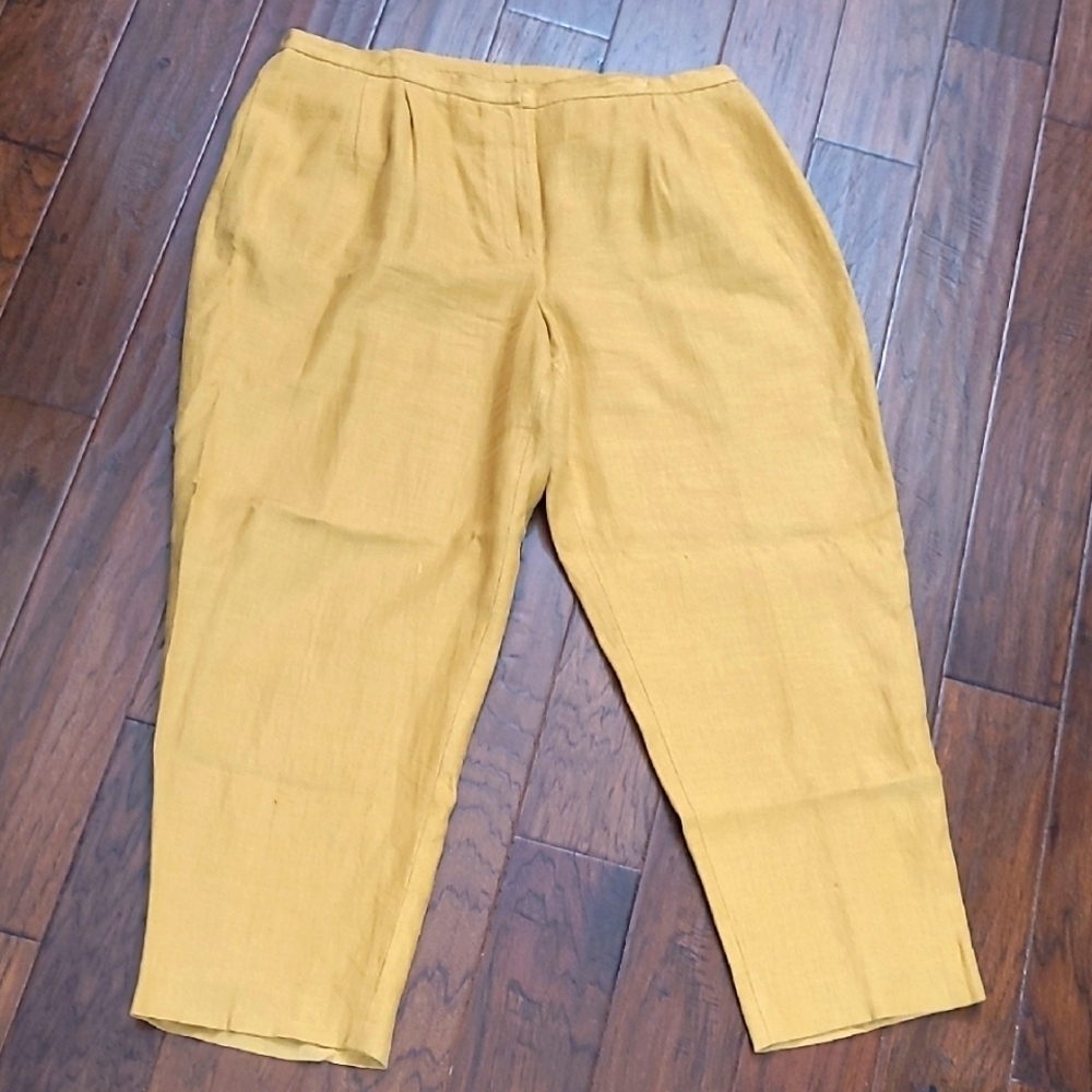 Elisabeth by Liz Claiborne Vintage Linen Pants size 22